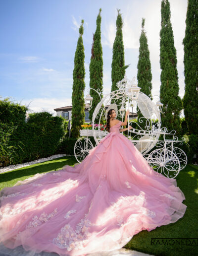 Miami best quince dress photography ome chateau