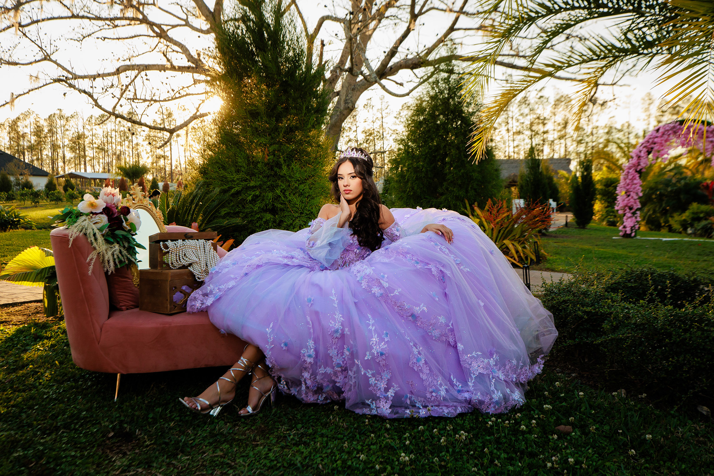 Miami best quince blue lagoon photography dress tampa orlando