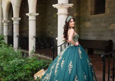 Miami best quince spanish monastery photography dress
