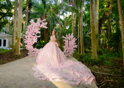 Miami best quince villa turqueza photography dress