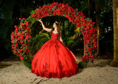 Miami best quince villa turqueza photography dress