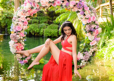 Miami best quince villa turqueza photography dress